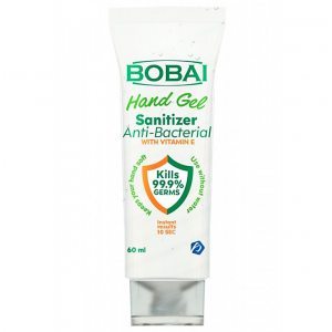 Bobai Hand gel Sanitizer 70% Alcohol Anti-Bacterial With Vitamin E 60 mL
